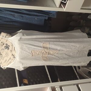 Misslook white cross dress